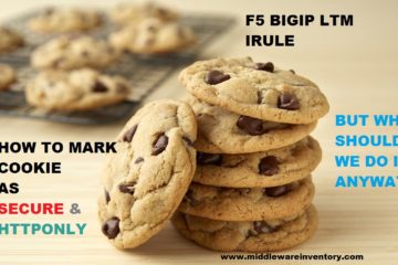 F5 irule to mark cookie as secure and httponly