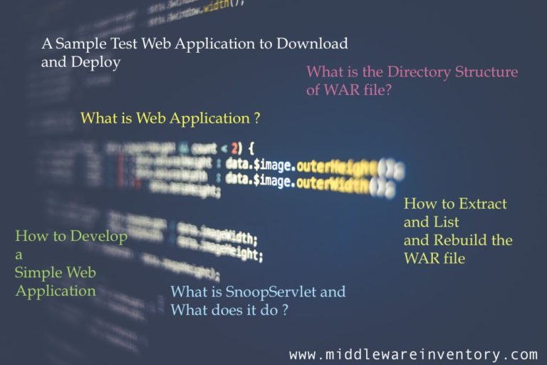 War File Structure Image sample war file to download
