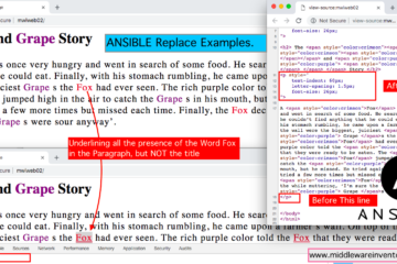 Ansible replace examples