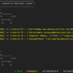 ansible lineinfile multiple lines