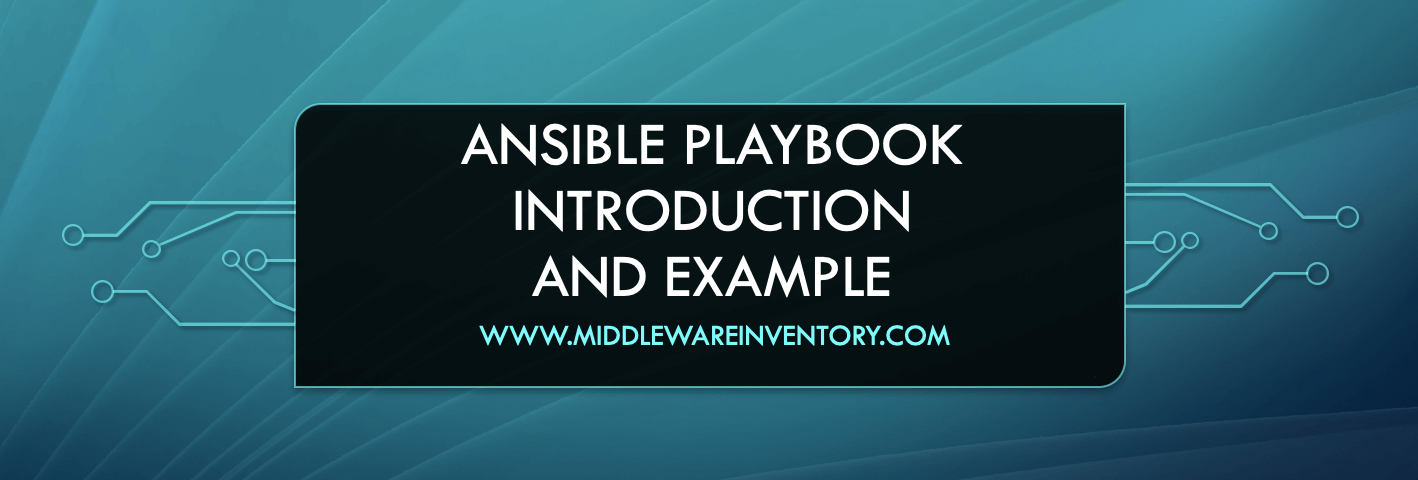 Ansible Playbook Examples