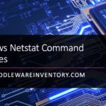 windows netstat command