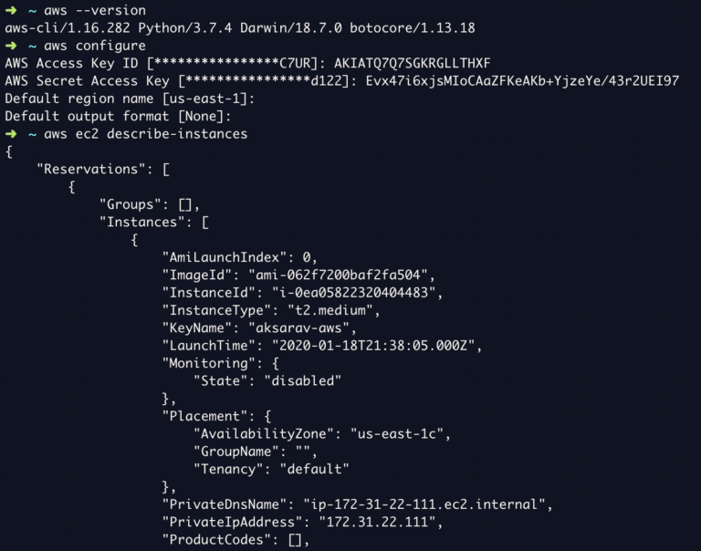 AWS change instance type - From Console or AWS CLI
