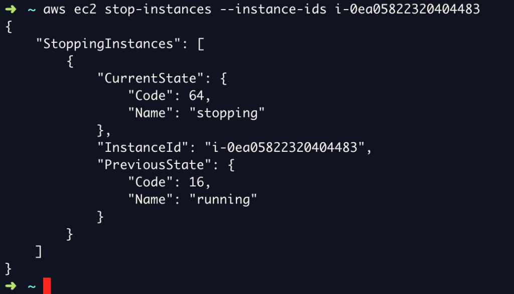AWS change instance type From Console or AWS CLI