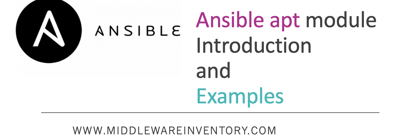 Ansible apt