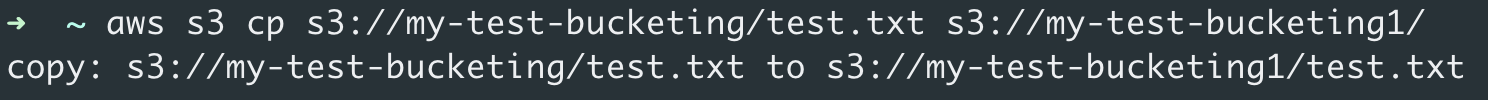 AWS S3 CP Examples – How to Copy Files to and from S3 using AWS CLI