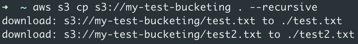 AWS S3 CP Examples – How to Copy Files to and from S3 using AWS CLI