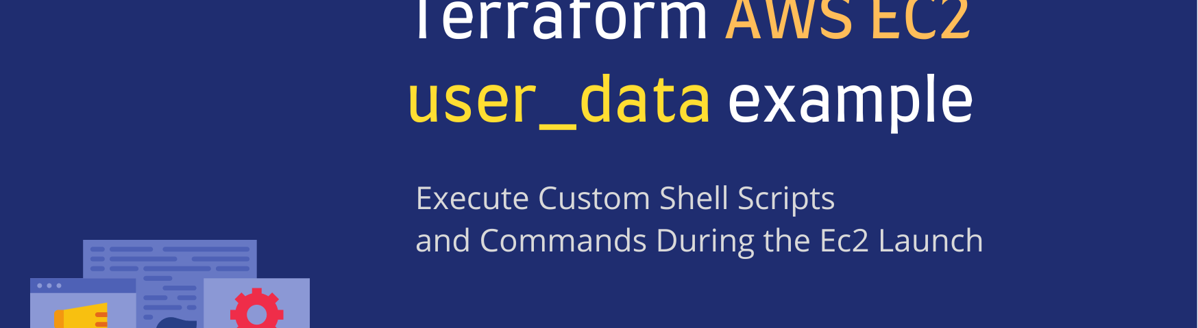 Terraform EC2 user_data example