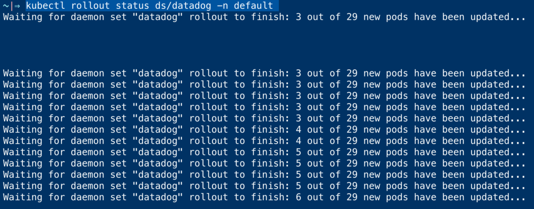 Kubernetes restart daemonset - kubectl | Devops Junction