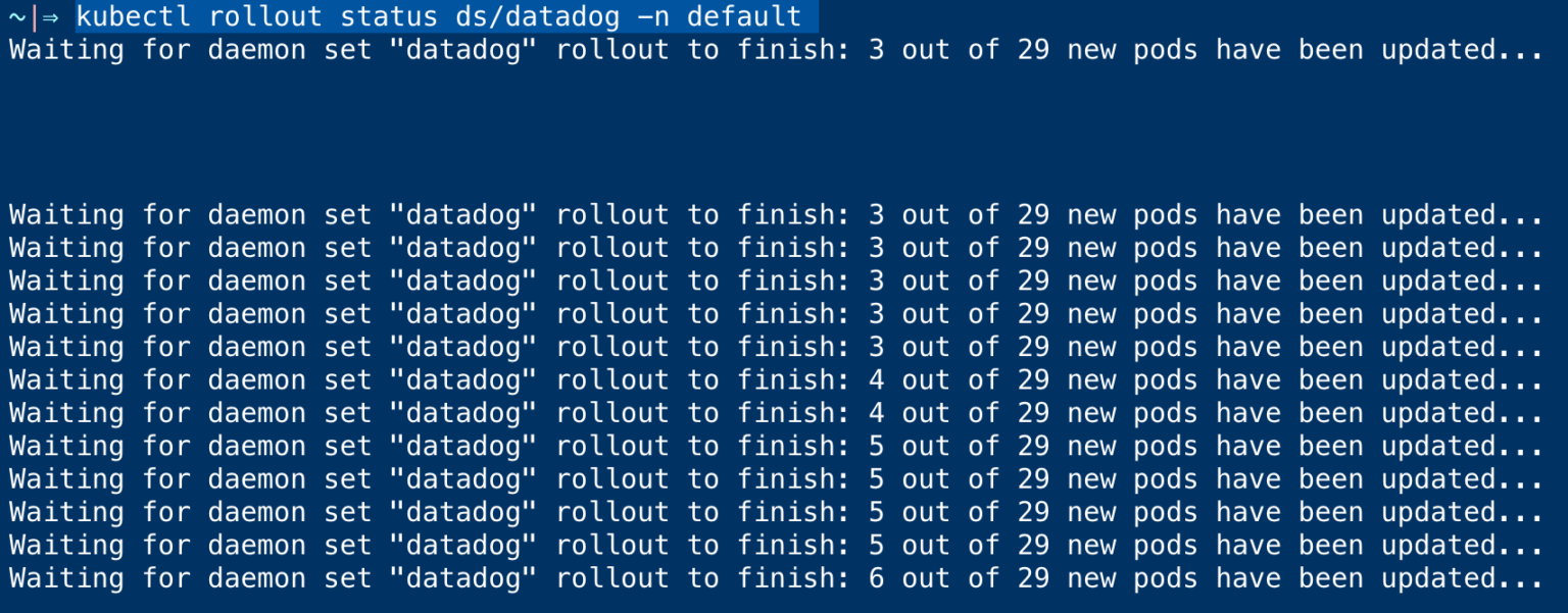 restart daemonset kubectl Devops Junction