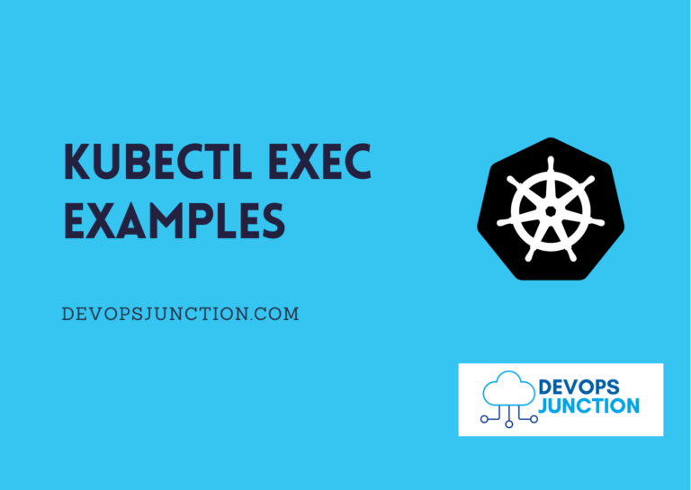 kubectl exec examples - Execute Shell commands into a POD | K8s