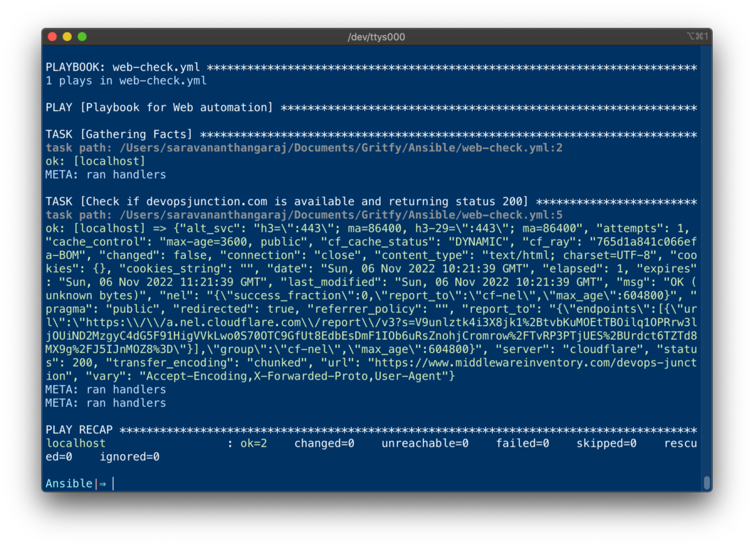 Ansible Wait For URL To Respond Or Retry WEB And API Devops Junction