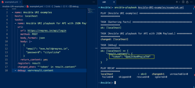 Ansible URI module Examples - How to use Ansible URI | Devops Junction