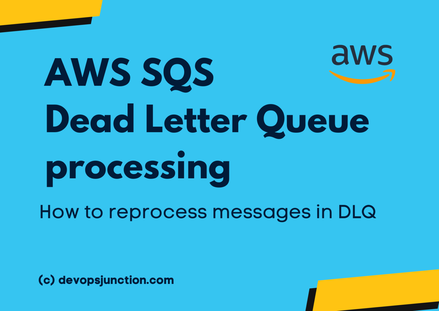 AWS SQS Dead Letter Queue Reprocessing script Devops Junction